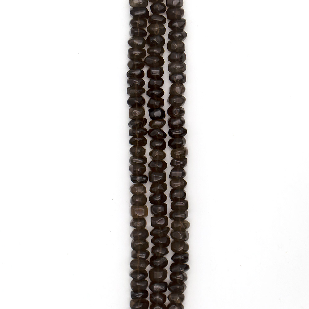 Фото товара раухтопаз рондоль грань 9*15 мм