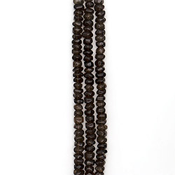 Фото товара раухтопаз рондоль грань 9*15 мм