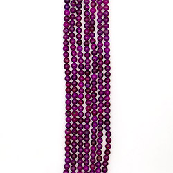 Агат кракле шар цвет фуксия 8 мм