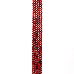 Агат кракле шар цвет коралловый 6 мм