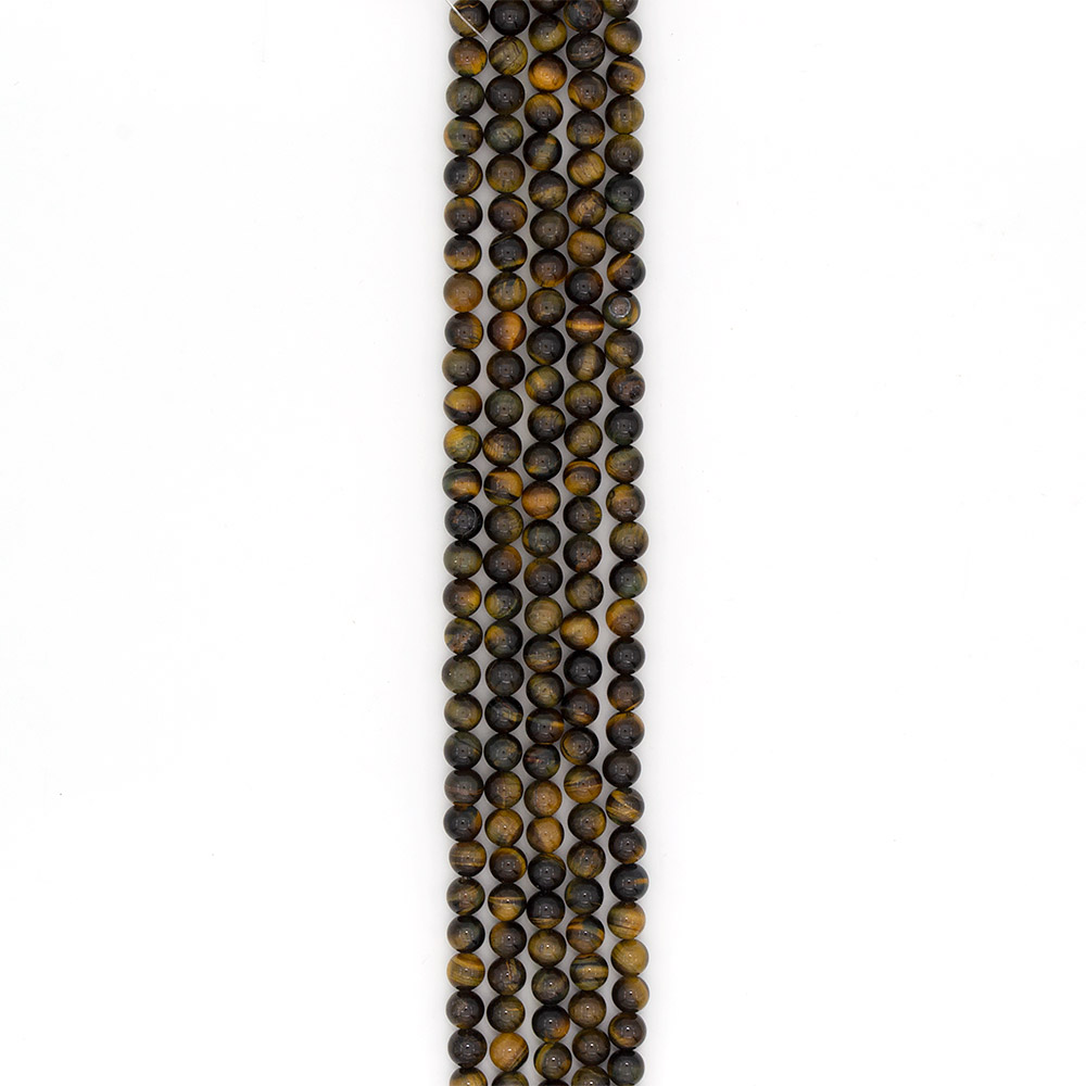 Фото товара соколиный и тигровый глаз ав 8 мм