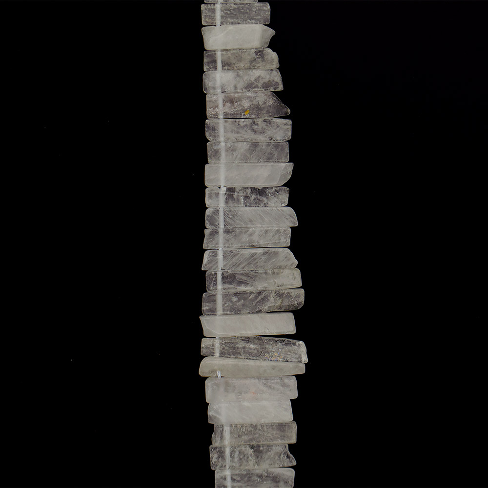 Фото товара горный хрусталь пластины на увеличение от 32*10 до 53*10 мм