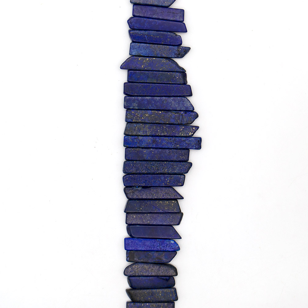 Фото товара лазурит пластины на увеличение от 32*10 до 53*10 мм