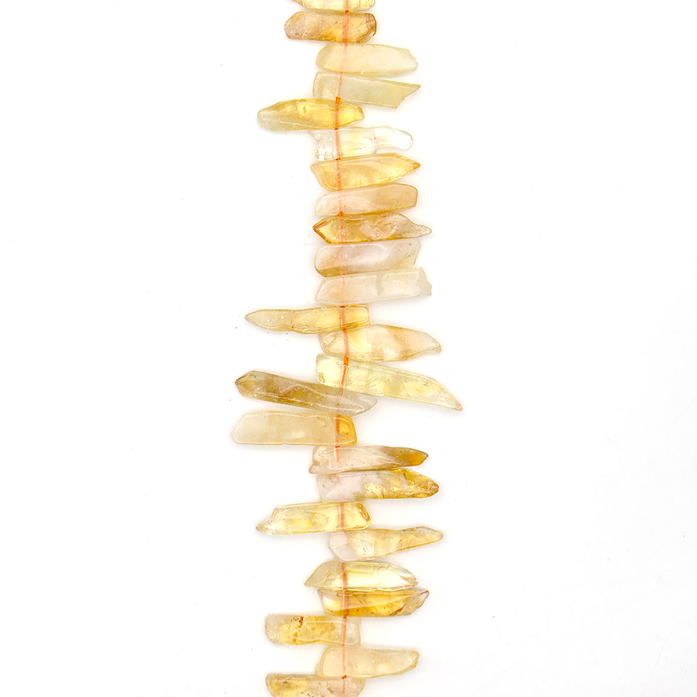 Фото товара цитрин пластины на увеличение от 32*10 до 53*10 мм