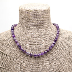 Бусы из аметиста светлого шар 8 мм