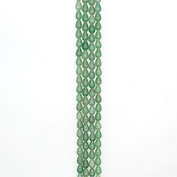 Фото товара авантюрин зеленый натура капля 12*8 мм