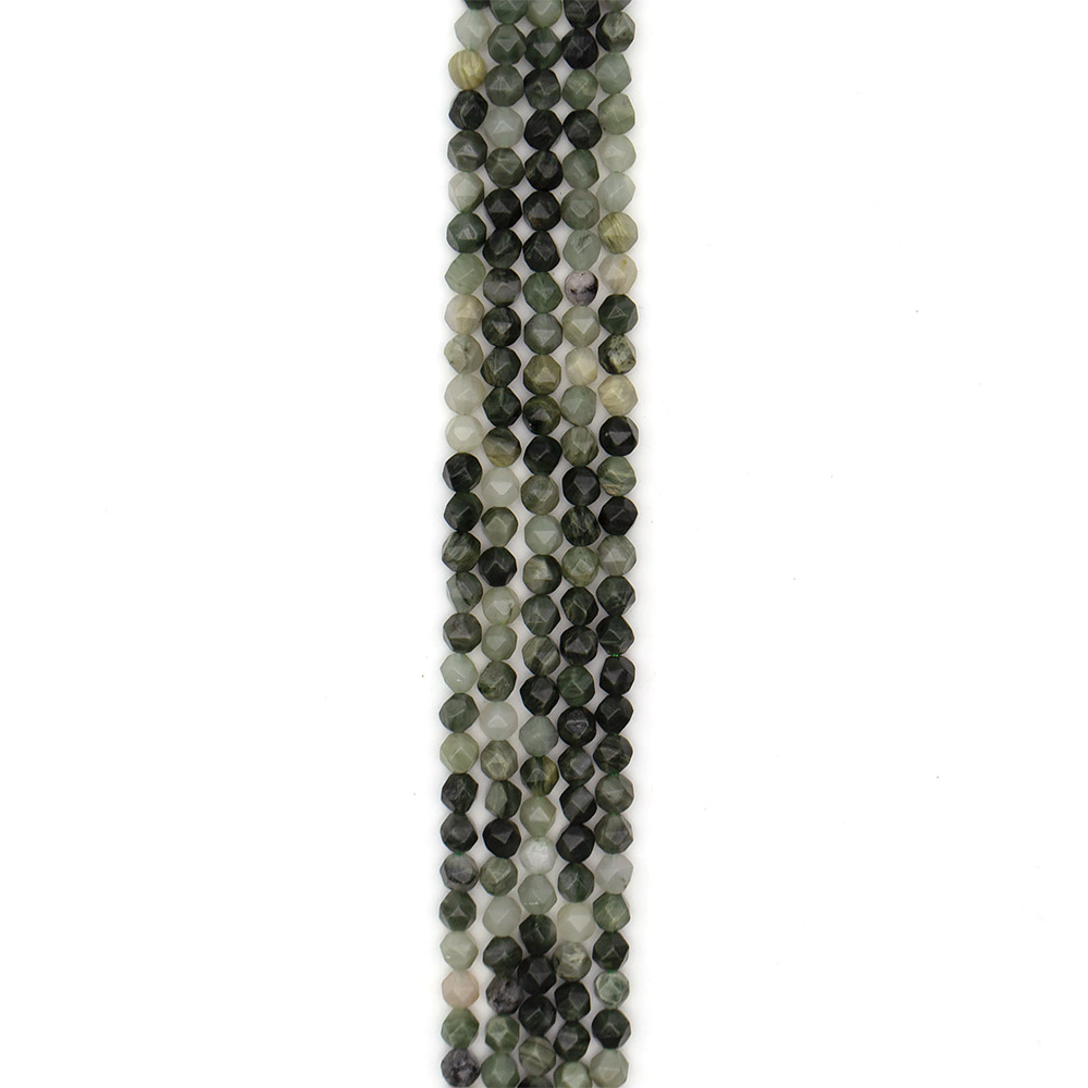 Фото товара оливин крупная грань шар 8 мм