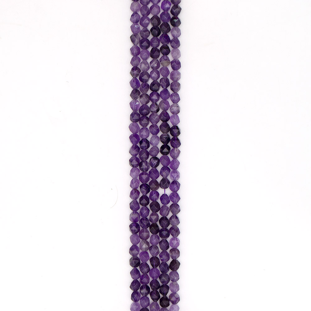 Фото товара аметист шар светлый 8 мм крупная грань