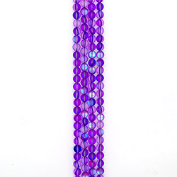 Опал синтетический цвет фиолетовый 10 мм