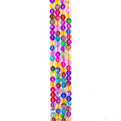 Опал синтетический микс цветов 10 мм