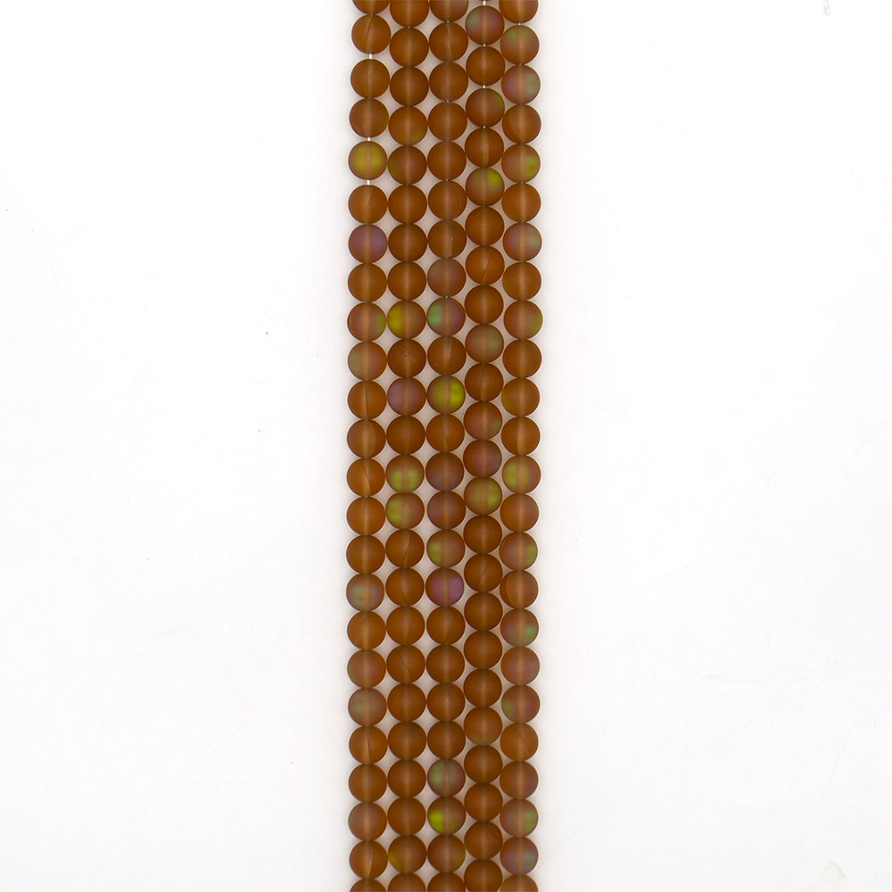 Фото товара опал синтетический цвет коричневый 10 мм