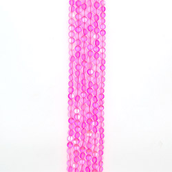 Опал синтетический цвет розовый 8 мм