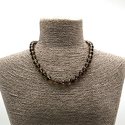 Бусы из раухтопаза шар 10 мм