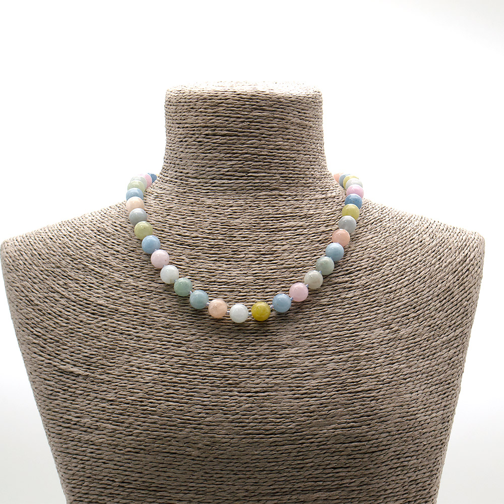 Фото товара бусы из морганита шар