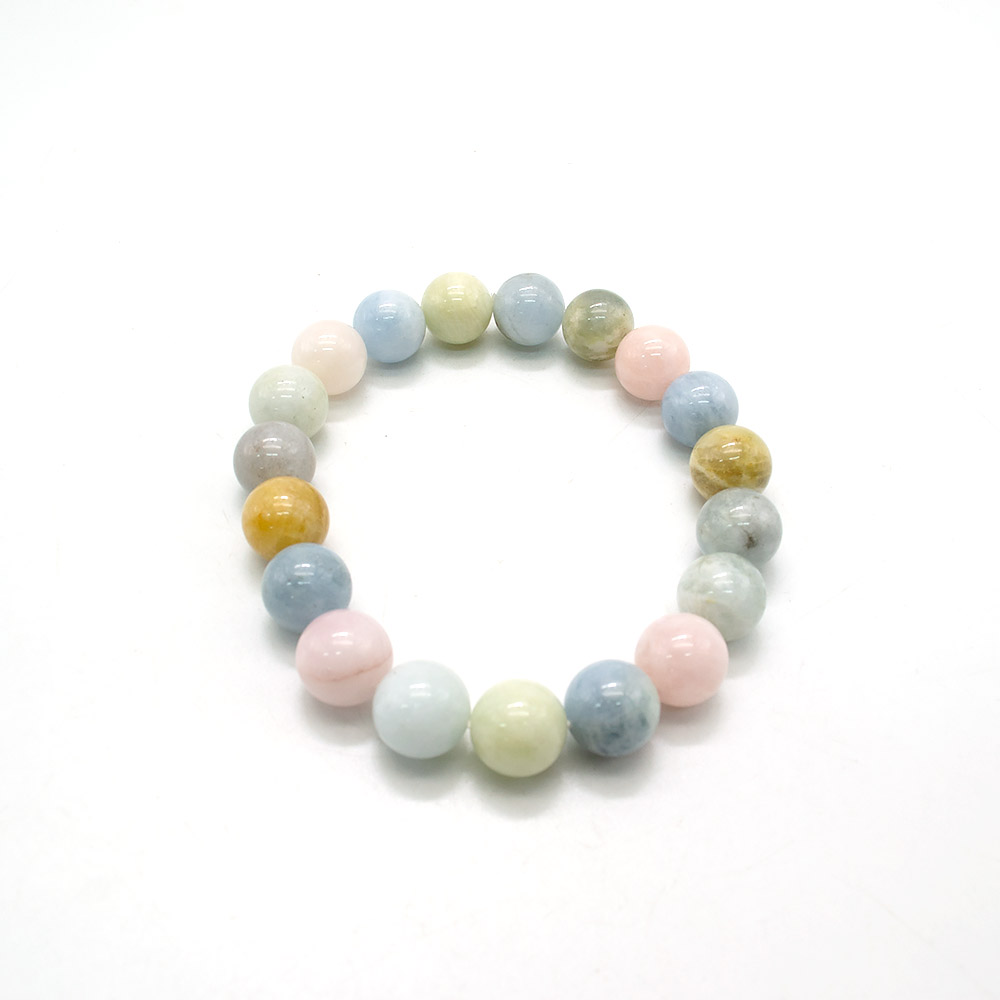 Фото товара браслет из морганита 10 мм