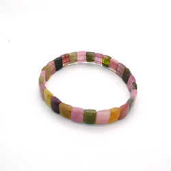 Браслет из турмалина сегмент 9*6 мм