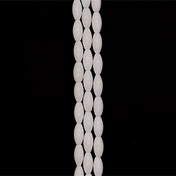 Кахолонг белый бочата 24*12 мм