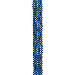 Фото товара мозаика голубая с патиной 6 мм