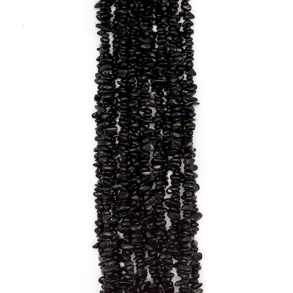 Обсидиан золотистый крошка мелкая