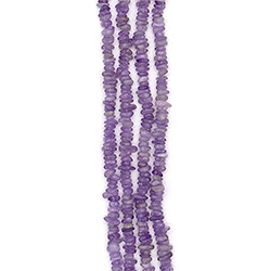 Аметист лавандовый слайсы 3*9 мм