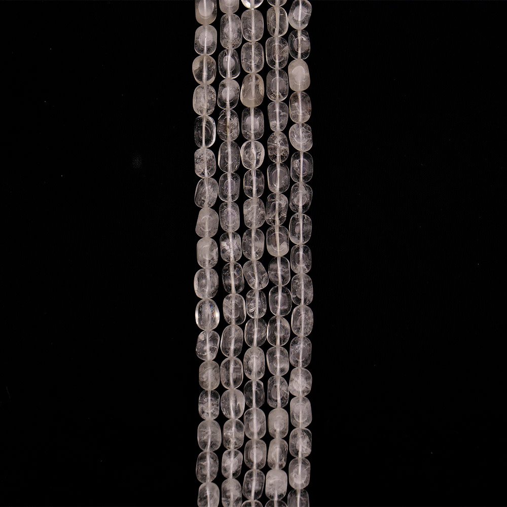 Фото товара горный хрусталь галтовка "кирпичик" 13*9 мм