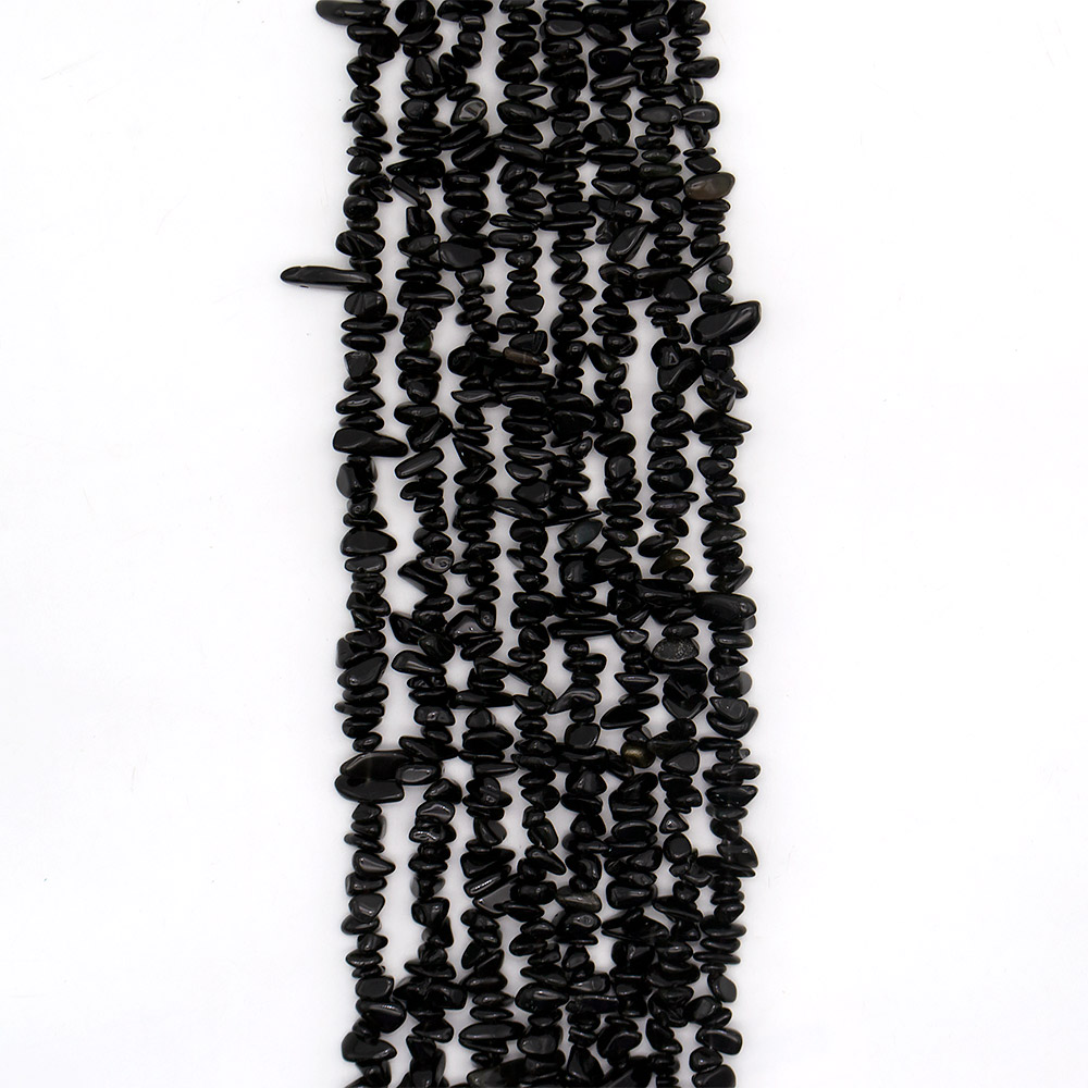 Фото товара агат крошка цвет черный средняя