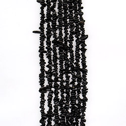 Агат крошка цвет черный средняя