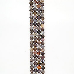 Агат ботсвана таблетка граненая 10 мм