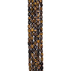 Тигровый глаз галтовка "кирпичик" 13*8 мм