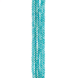 Кальцит тонированный цвет светло-бирюзовый 6 мм