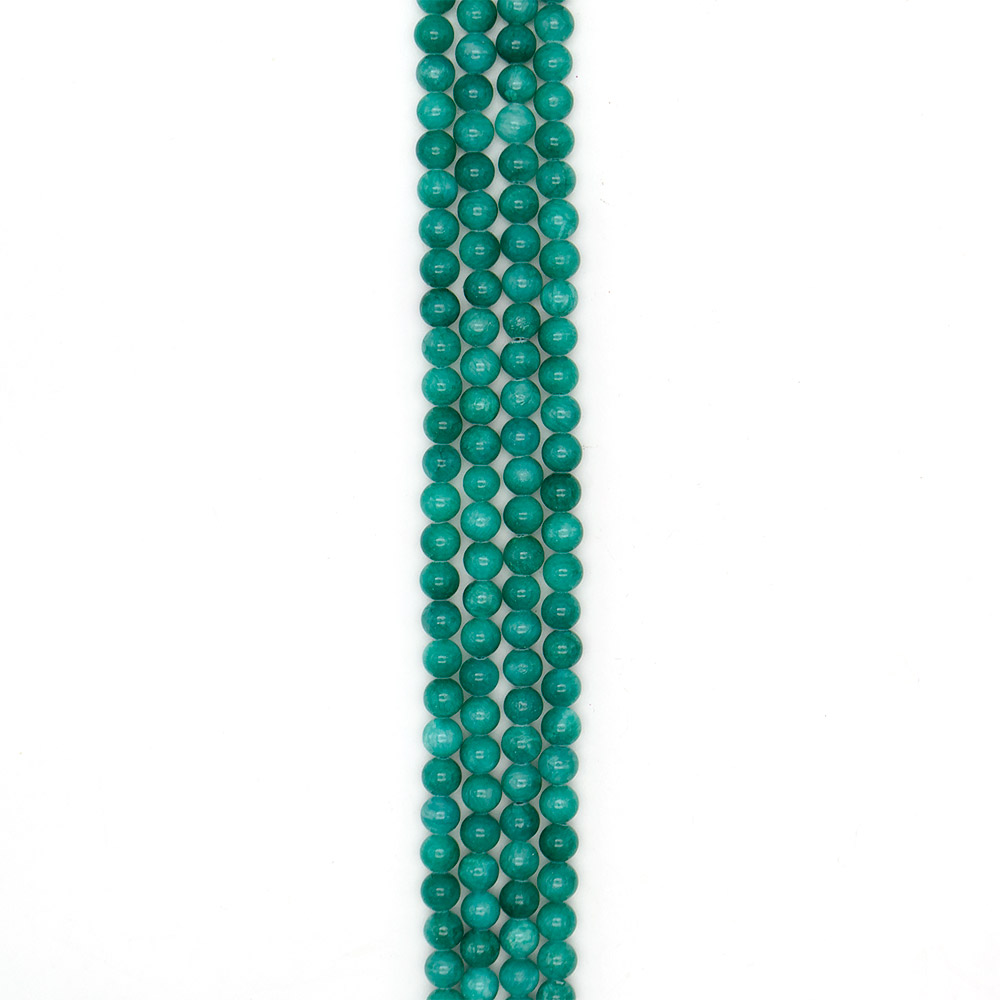 Фото товара кальцит тонированный темно-бирюзовый 8 мм