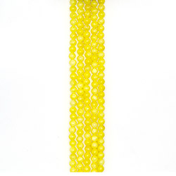 Кальцит тонированный желтый 8 мм