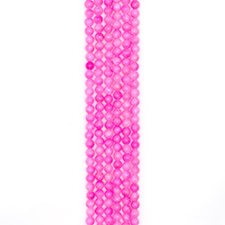 Фото товара кальцит тонированный розовый 8 мм