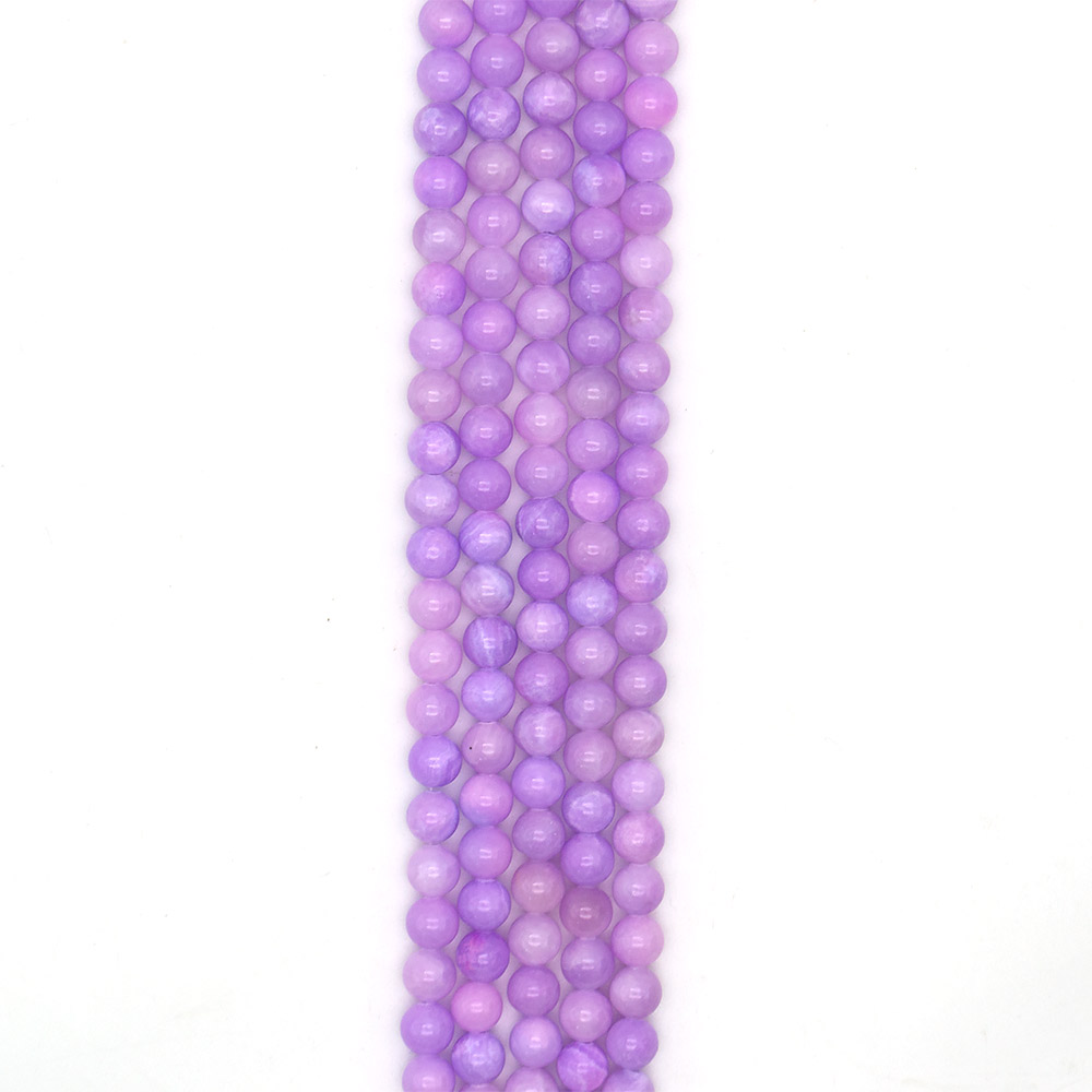 Фото товара кальцит тонированный фиолетово-сиреневый10 мм