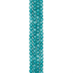 Кальцит тонированный цвет светло-бирюзовый 10 мм