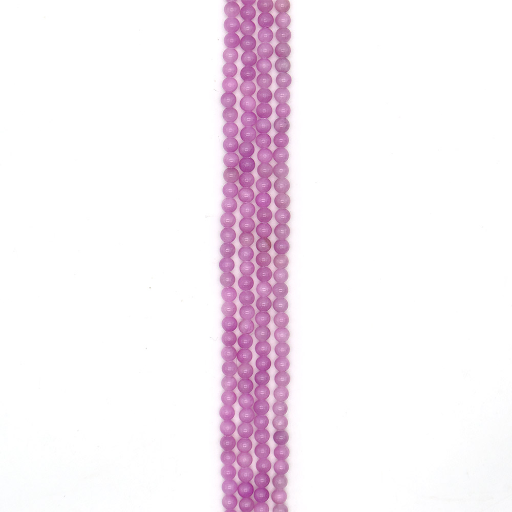 Фото товара кальцит тонированный сиреневый 6 мм