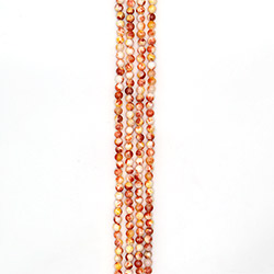 Кальцит пигментированный оранжевый 6 мм