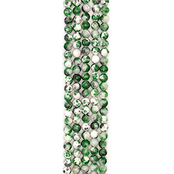 Кальцит пигментированный зеленый 10 мм