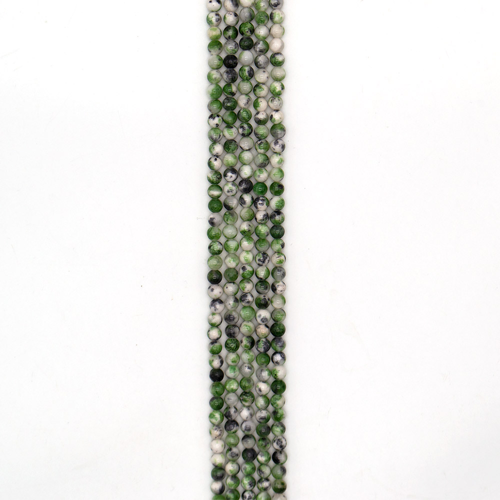 Фото товара кальцит пигментированный зеленый 6 мм