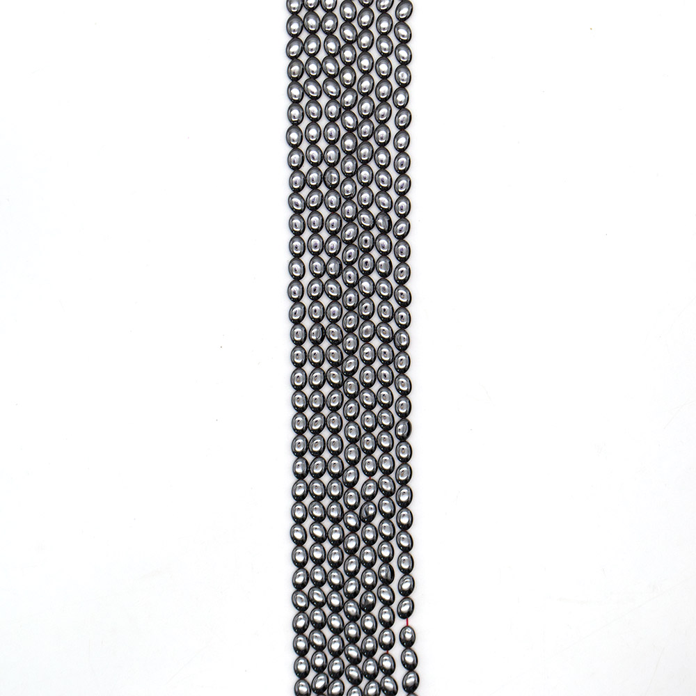 Фото товара гематит таблетка овальная плоская 6*8 мм 