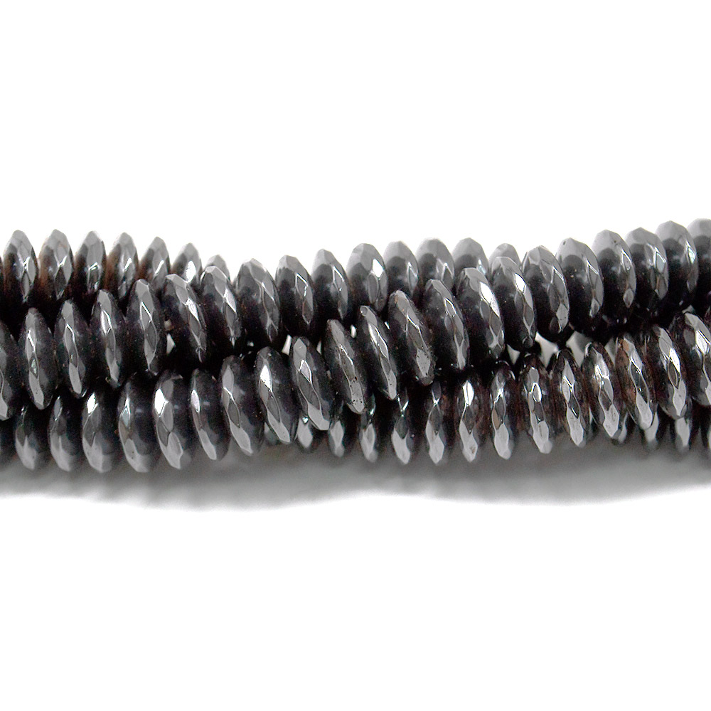 Фото товара гематит диск грань 10*3 мм 