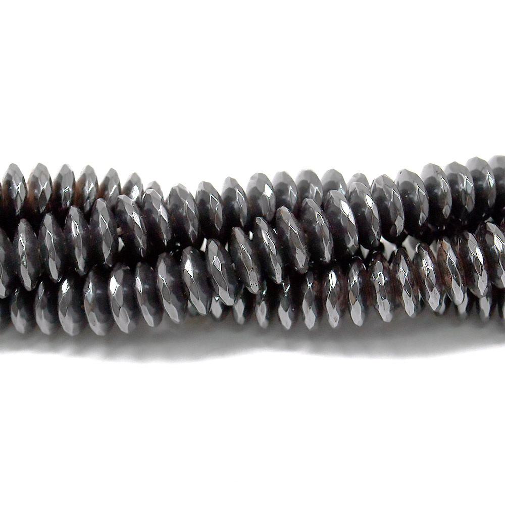 Гематит диск грань 10*3 мм 