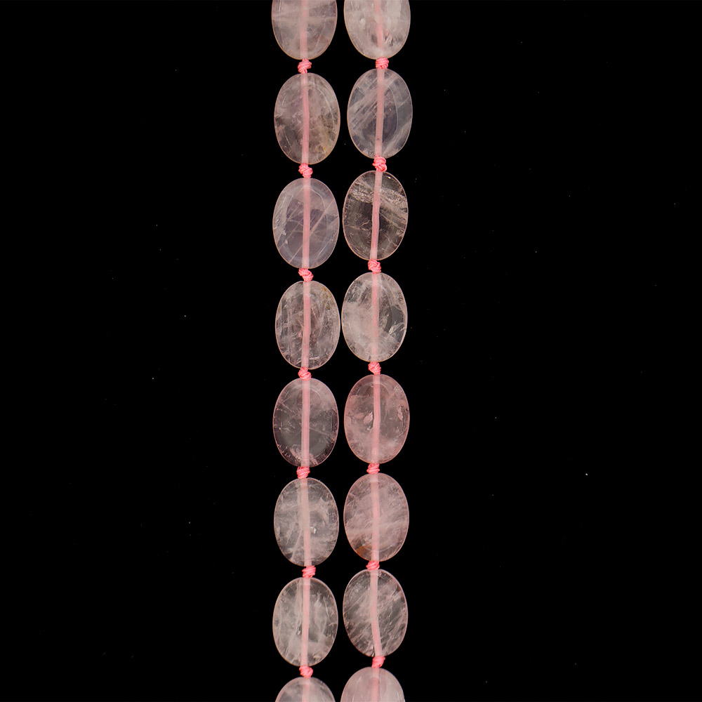 Фото товара розовый кварц таблетка 30*21 мм