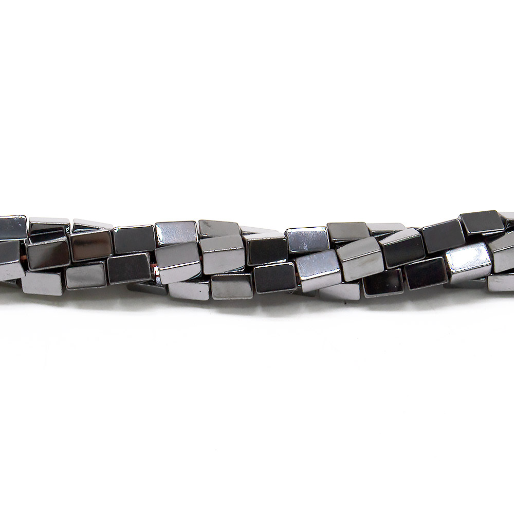 Фото товара гематит прямоугольник ровный 6*4 мм 