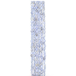 Сапфирин галтовка круглая 8*6 мм