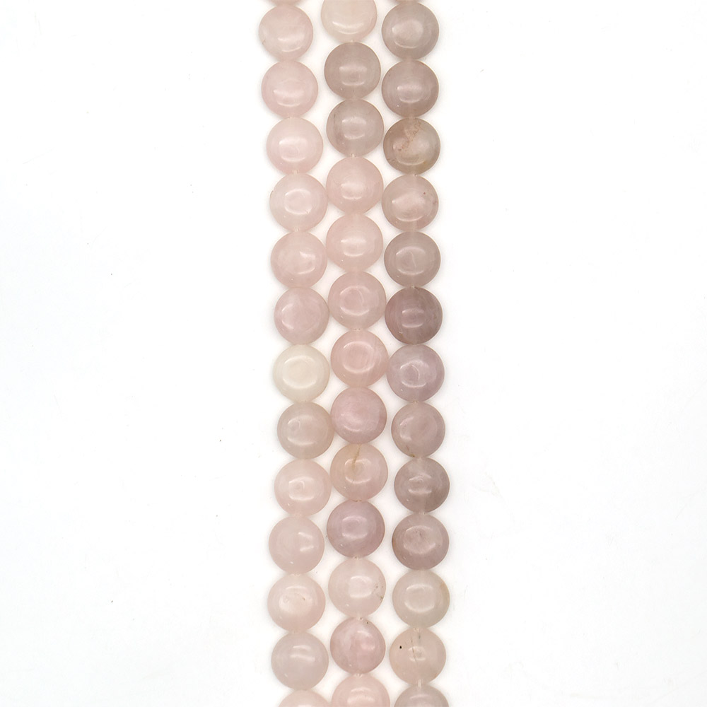 Фото товара розовый кварц таблетка 19 мм