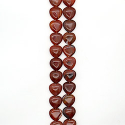 Фото товара сердолик сердце 25 мм