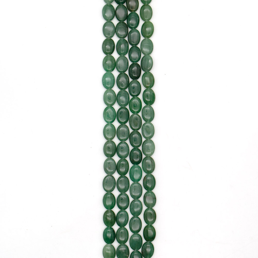 Фото товара авантюрин зеленый натура таблетка овальная 16*12 мм