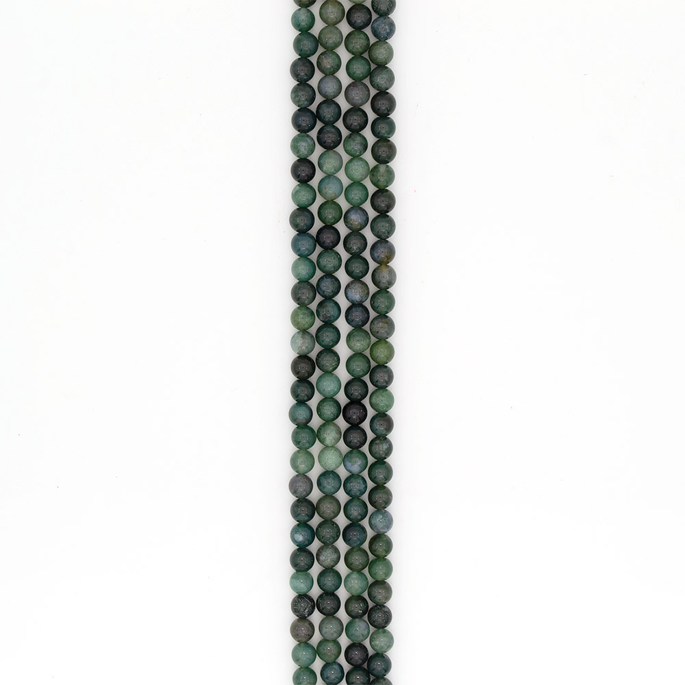 Фото товара яшма зеленая однотонная шар 8 мм