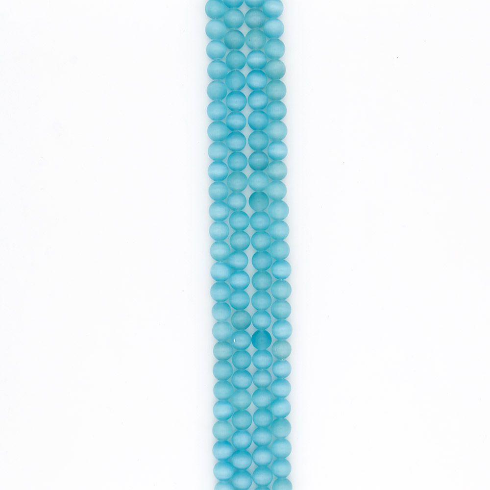 Фото товара кошачий глаз имитация шар цвет лазурный 10 мм 